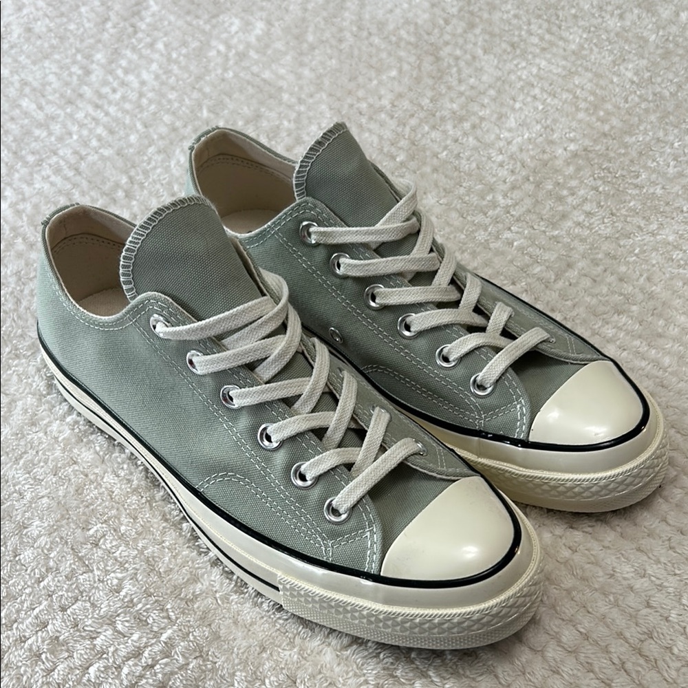 Brand New Converse Low-Top Sneakers in Mint with White Accents